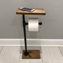Hanah Home Boruraf178 Gancho de Tubo de Madera de Abeto y Metal